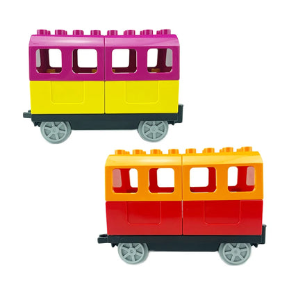 Bouwblokken Treinbaan Set – Duplo Compatibel
