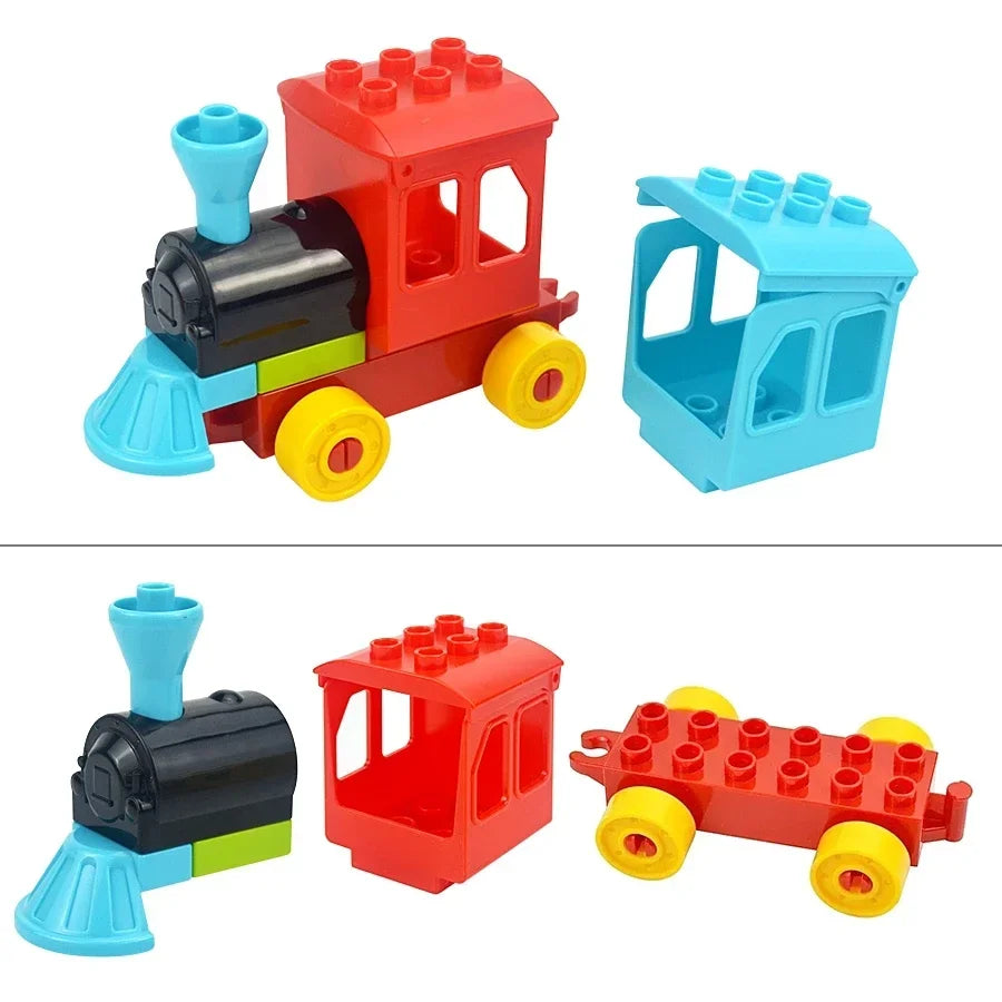 Trein rails onderdelen set – Compatibel met Duplo®
