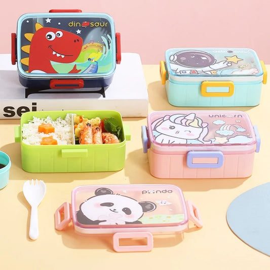 Lekvrije Lunchbox met Vakken voor Kinderen