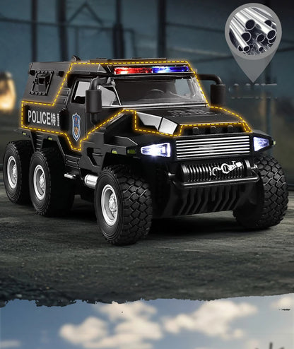 Speelgoed Politietruck Model | Diecast Voertuig met Geluid en Licht