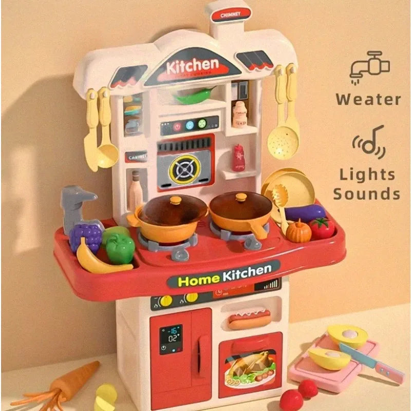 Kunststof Speelkeuken Set voor Kinderen