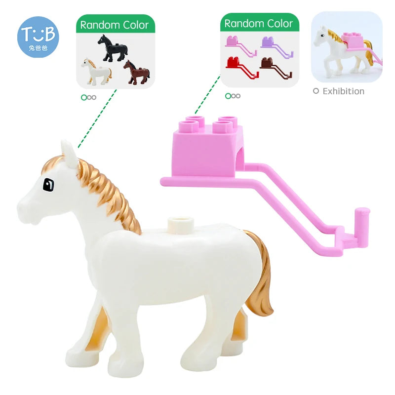 Huisdieren en dieren set – Compatibel met Duplo®