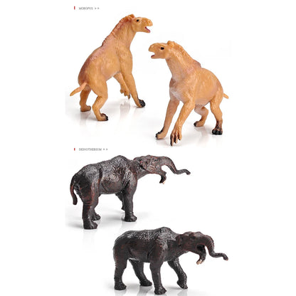 Set van 18 Realistische Mini Prehistorische Dieren Speelfiguren