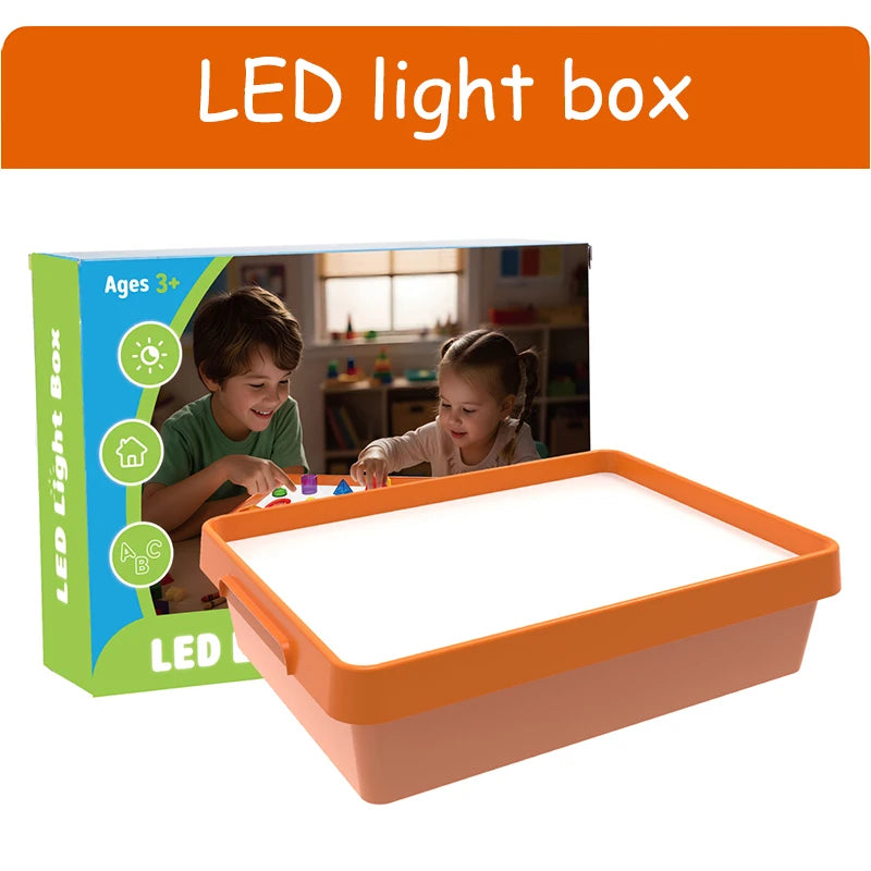 LED Lichtbak voor Kinderen – Sensorisch Speelgoed en Tekenhulp