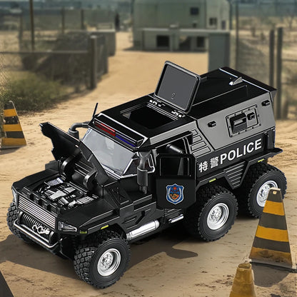 Speelgoed Politietruck Model | Diecast Voertuig met Geluid en Licht