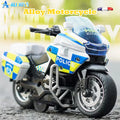 Speelgoed Politie Motor met Terugtrekmechanisme, Licht en Geluid