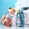 Kinder Drinkbeker Teddybeer met Rietje en Handig Draagkoord