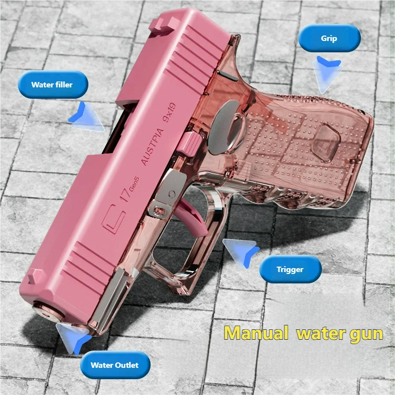 Mini Waterpistool voor Tieners en Volwassenen - Buitenplezier