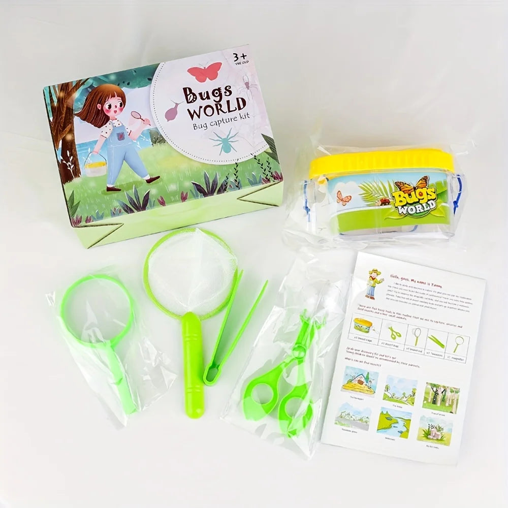 Kleurrijke Speelset Tuingereedschap voor Kinderen met Schep, Hark en Gieter