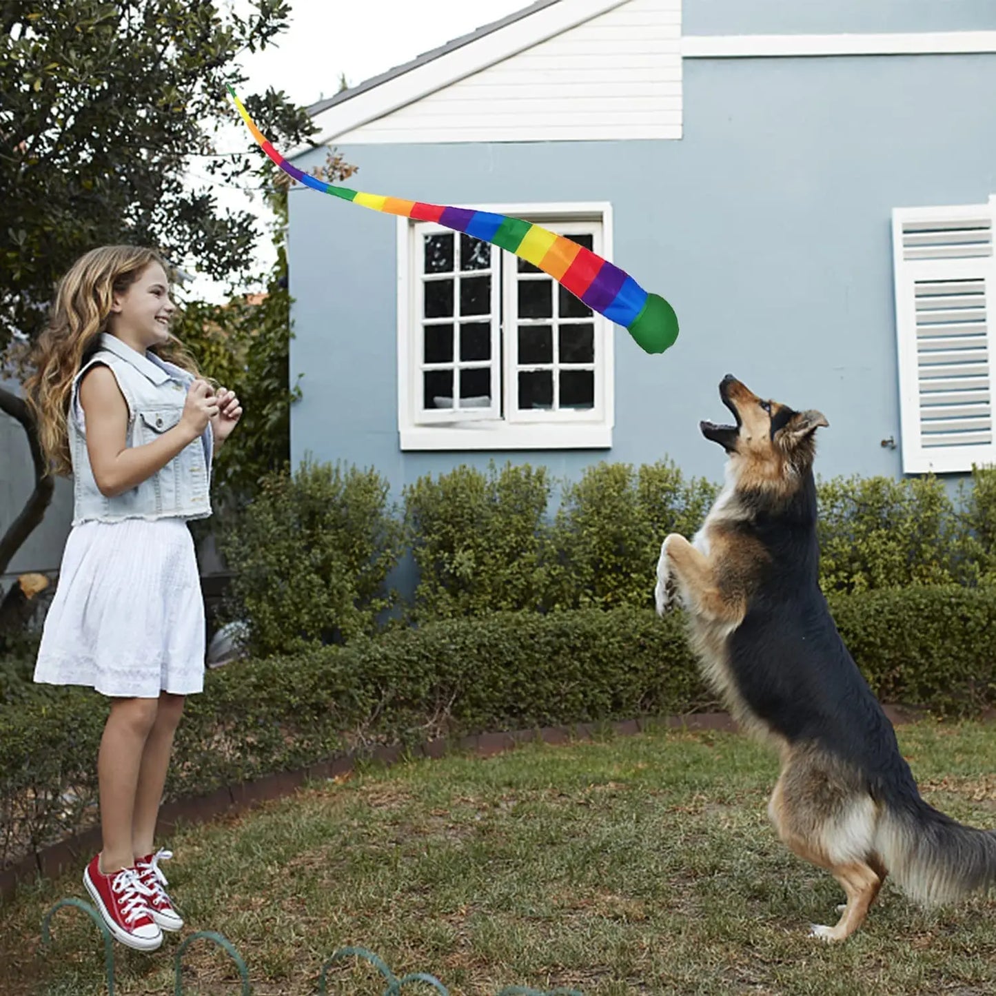 Interactieve Regenboog Meteoorbal voor Beweging en Sensorische Training