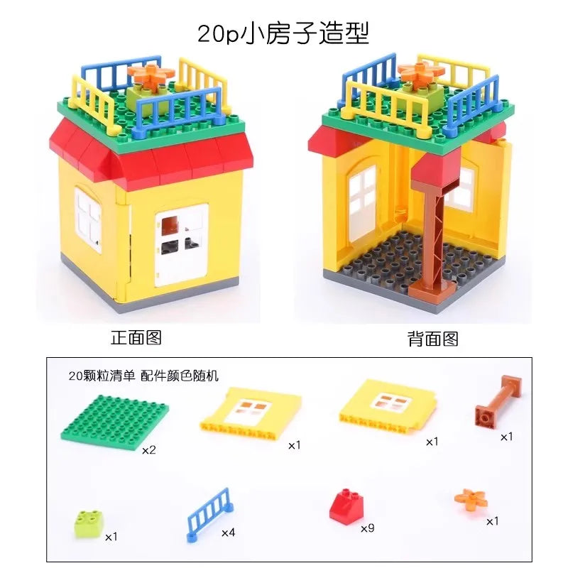 Grote Bouwblokken Set – Compatibel met Duplo