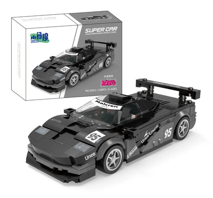 JD Serie Raceauto Bouwblokken – LEGO® Compatibel