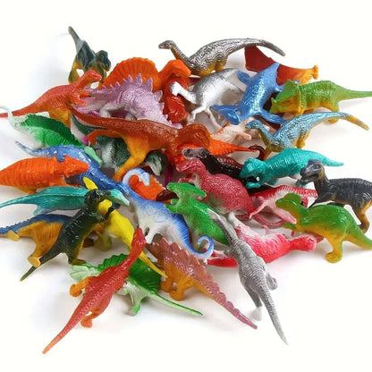 Set van 48 realistische mini dinosaurus figuren voor kinderen