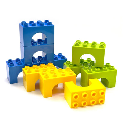 Bouwblokken Treinbaan Set – Duplo Compatibel