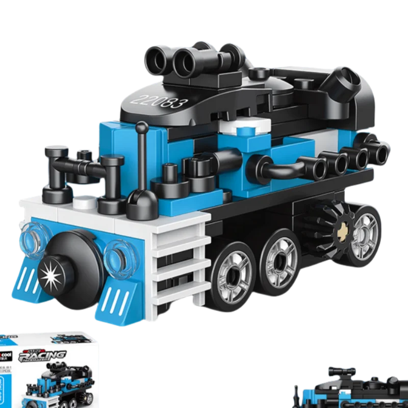 Bouwblokken Terugtrek Voertuigen Set – LEGO® Compatibel