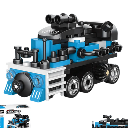 Bouwblokken Terugtrek Voertuigen Set – LEGO® Compatibel