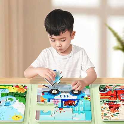 Magnetische 3D Puzzel voor Kinderen (Educatief Speelgoed)