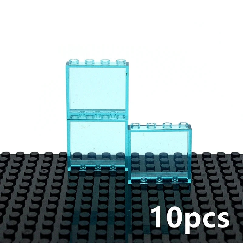 Transparante ramen & deuren bouwstenen set – Compatibel met LEGO®
