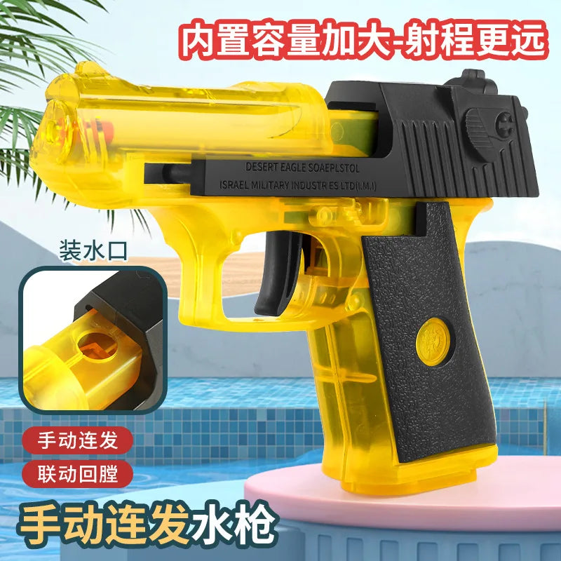Automatisch Waterpistool – Handmatig – Hoge Druk – Voor Kinderen en Volwassenen