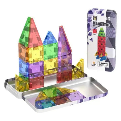 Magnetische diamant bouwblokken set