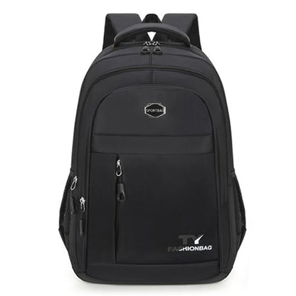 Ruime Unisex Nylon Rugzak voor Studenten en Reizen