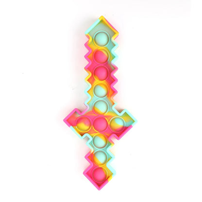 Pop Fidget Speelgoed Zwaard – Sensorisch Anti-Stress Bubbel Toy