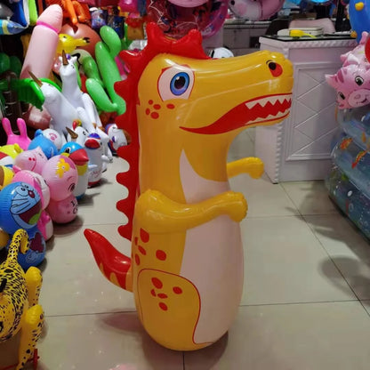 Opblaasbare Boksbal voor Kinderen – Dinosaurus Stootpop