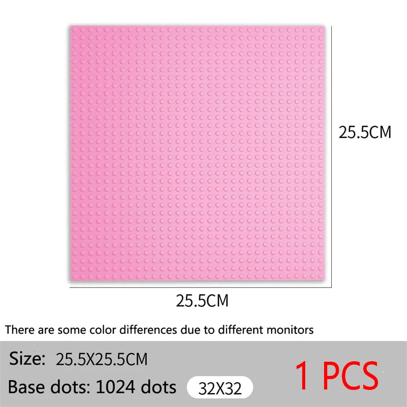 Bouwplaat 32x32 studs voor bouwblokjes – Compatibel met Lego