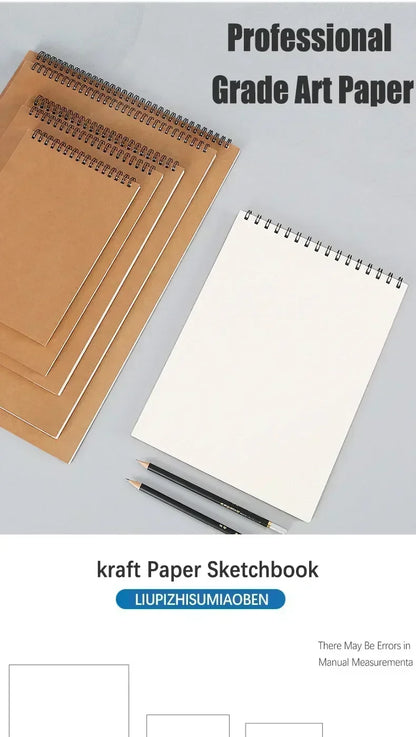 Spiraal Schetsboek voor Tekenen en Schilderen
