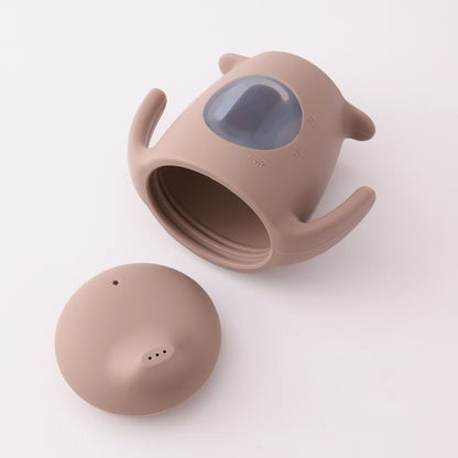 Siliconen Pinguïn Drinkbeker voor Baby's - Lekvrij & Draagbaar