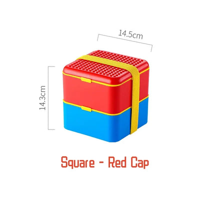 Square Red Cap