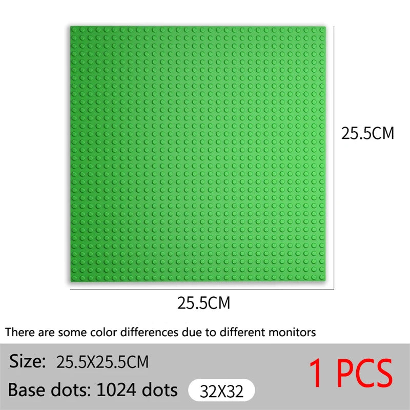 Bouwplaat 32x32 studs voor bouwblokjes – Compatibel met Lego