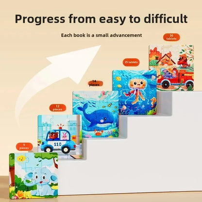 Magnetische 3D Puzzel voor Kinderen (Educatief Speelgoed)