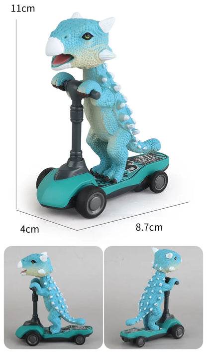 Dinosaurus Speelgoedmodel met Terugtrekfunctie
