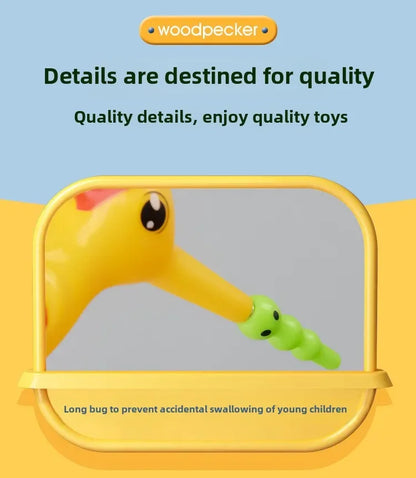 Speelgoed Specht met Magnetische Insecten | Educatief Vangspel voor Kinderen