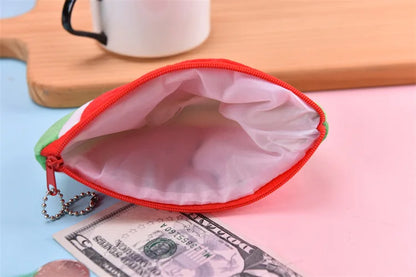 Pluche Watermeloen Portemonnee of Etui voor Kinderen