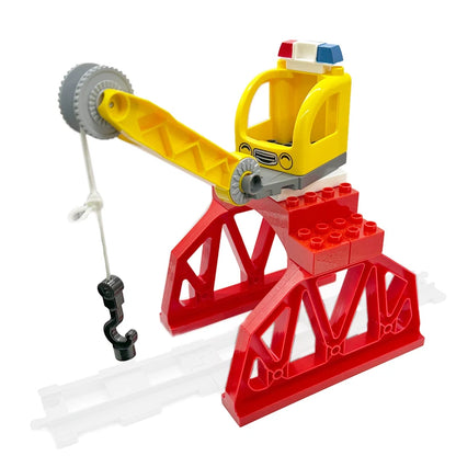 Bouwblokken Treinbaan Set – Duplo Compatibel