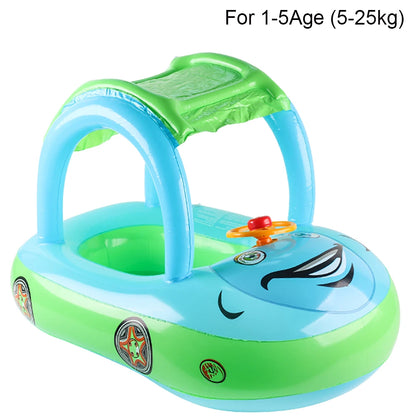 Autovormig Zwemzitje voor Baby en Peuter (3-6 jaar)