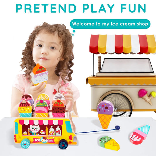 Houten Activiteitenkubus – Montessori Speelgoed met Puzzel en Sorteer Spel