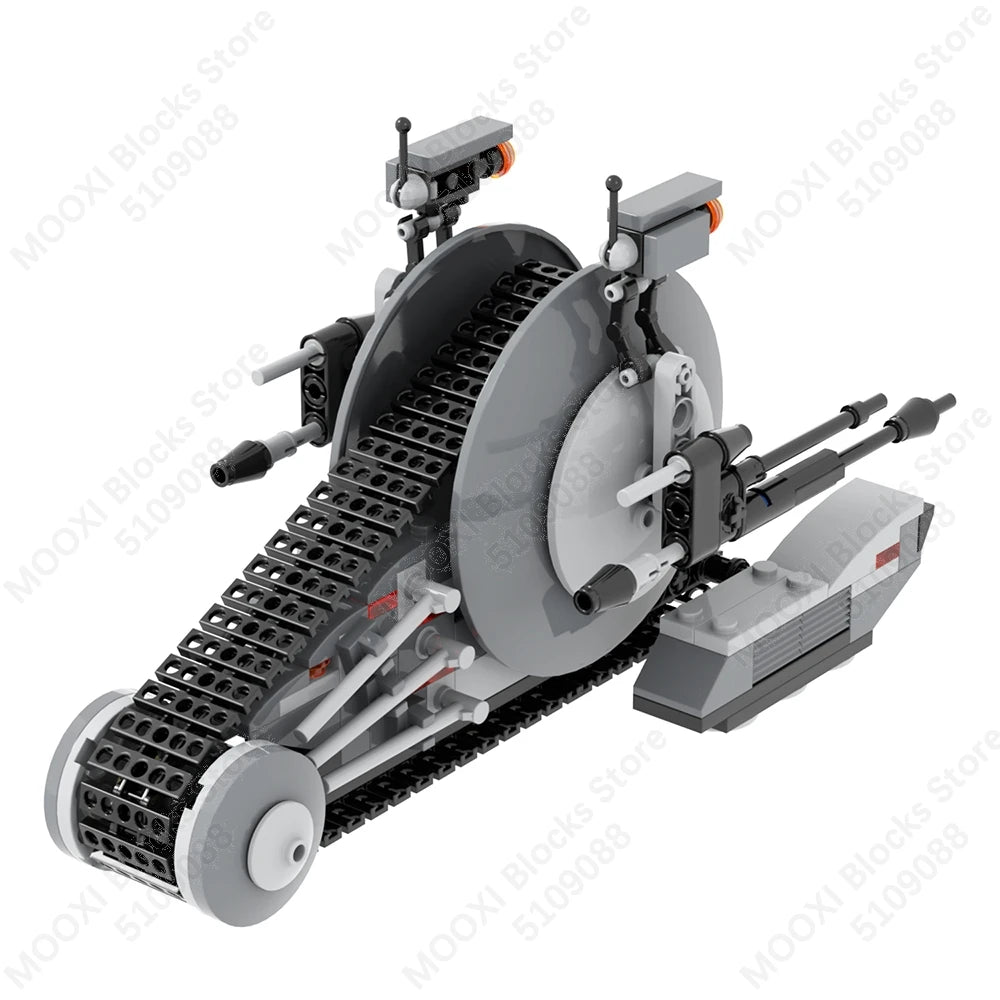 MOOXI Space Wars Bouwset: Voertuig & Tank Compatibel met LEGO®