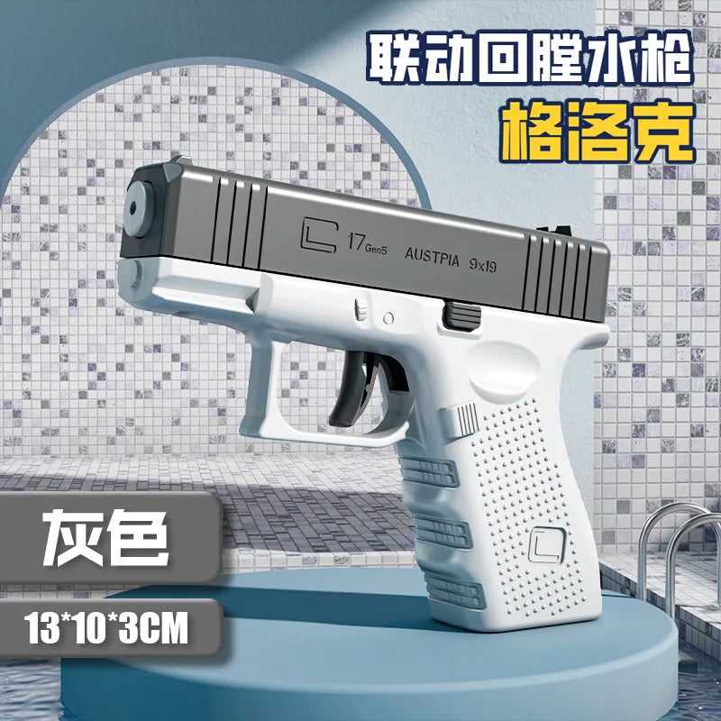 Automatisch Waterpistool – Handmatig – Hoge Druk – Voor Kinderen en Volwassenen
