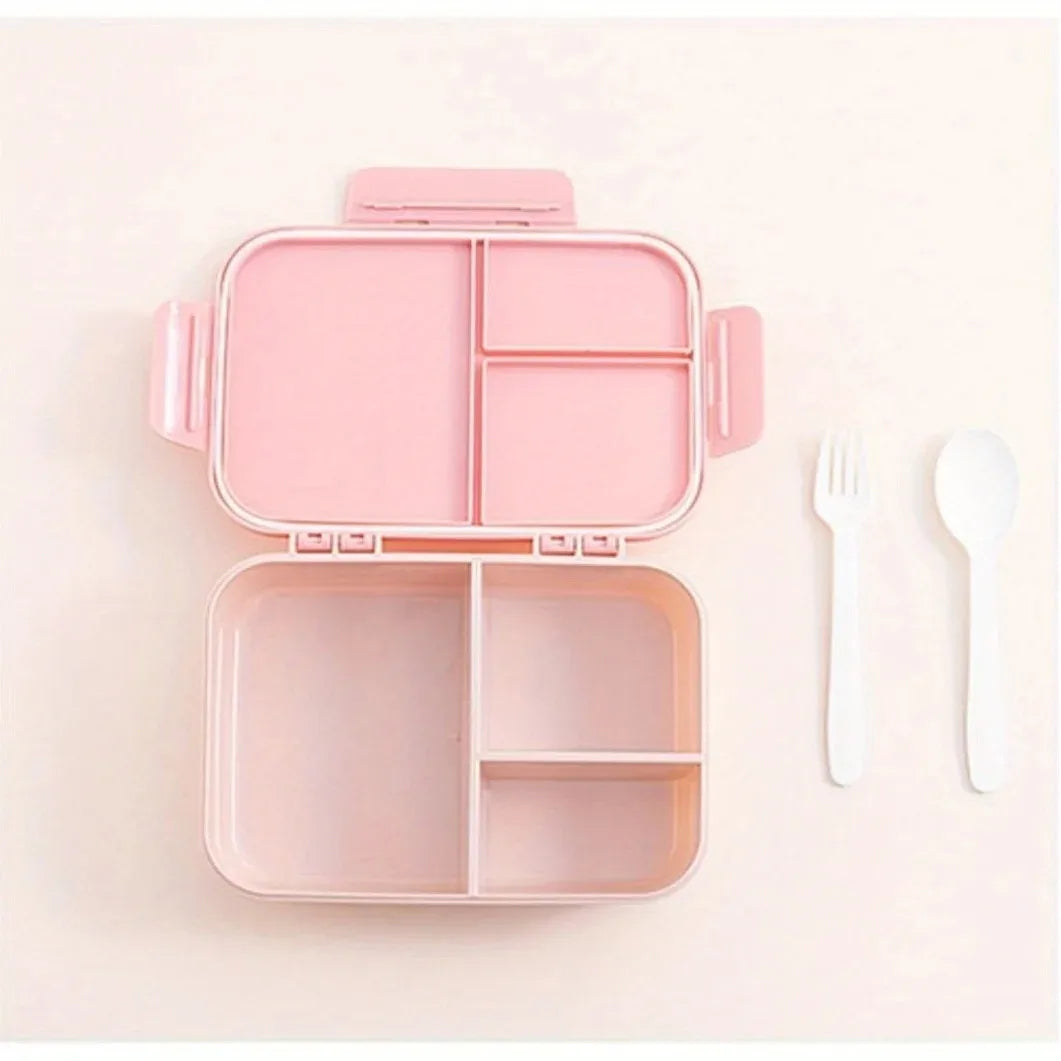 Lekvrije Plastic Lunchbox met Flip-Top – 1200ml – Magnetronbestendig