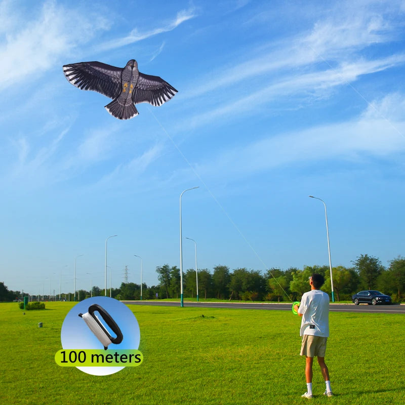 Grote Adelaar Vlieger met 100 meter Vliegerlijn