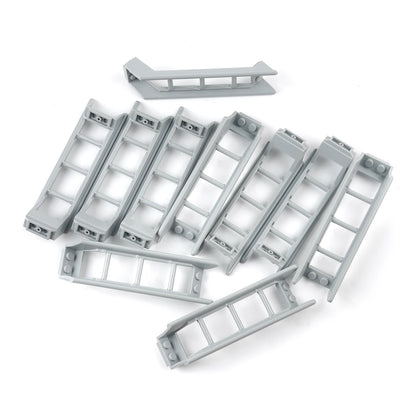 Bouwblokken Achtbaan Rails en Chassis Onderdelen (Compatibel met Lego)