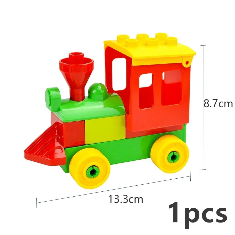Trein rails onderdelen set – Compatibel met Duplo®