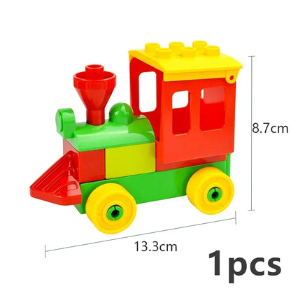 Trein rails onderdelen set – Compatibel met Duplo®