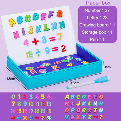 Magnetisch Teken- en Puzzelbord voor Kinderen