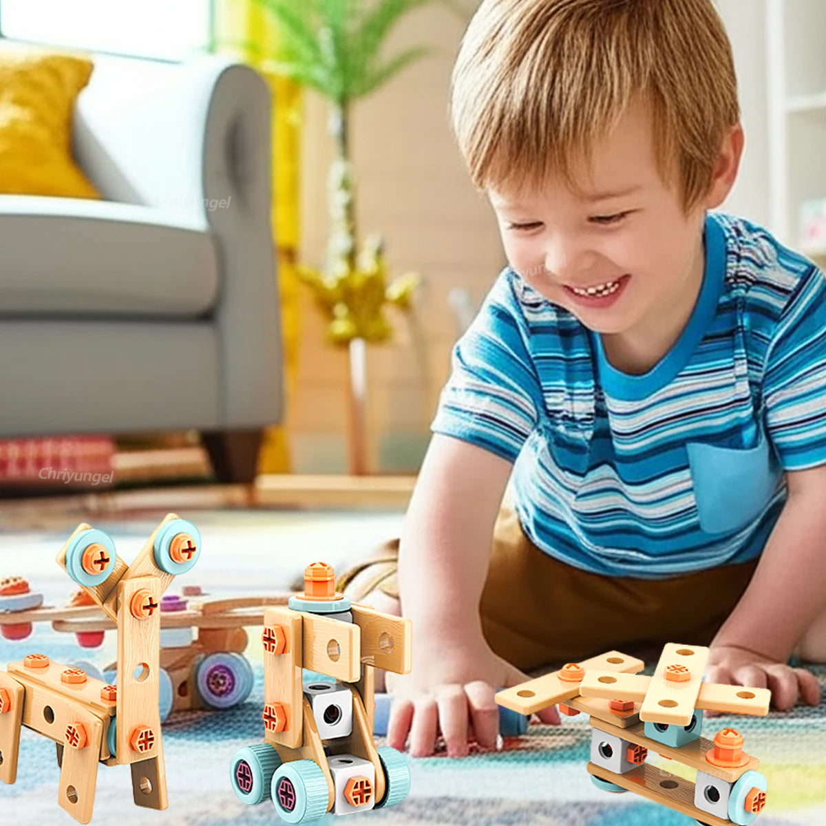 Gereedschap Set voor Kinderen | STEM Bouwen en Monteren