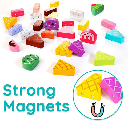 Houten Activiteitenkubus – Montessori Speelgoed met Puzzel en Sorteer Spel