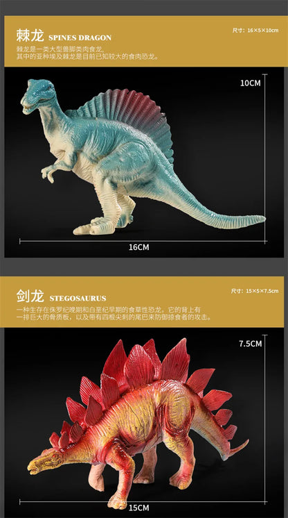 Set van Dinosaurus Figuren - Jurassic Modellen voor Kinderen